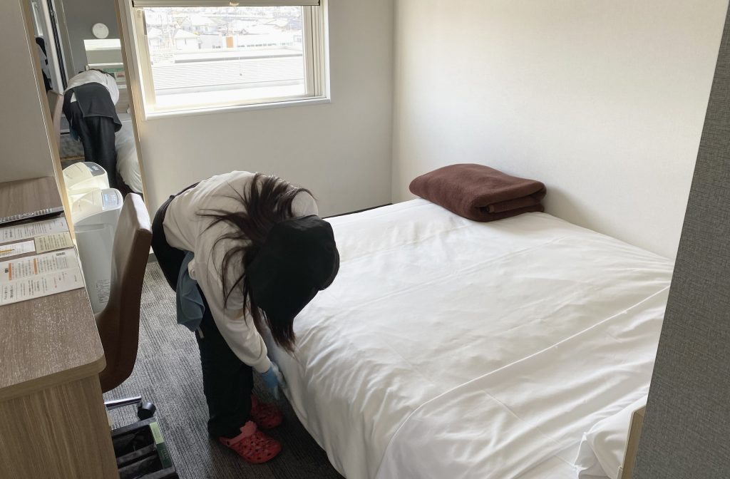 ベッドメイク:滋賀県草津市 株式会社ティ・エム・エス(株式会社TMS)