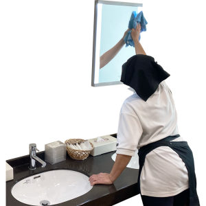 滋賀県草津市 株式会社ティ・エム・エス「日常環境整備業務」です。病院やホテルなどの環境を整えます。